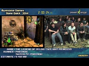 AGDQ 2014 The Legend of Zelda Twilight Princess speedrun by Pheenoh