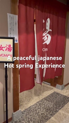 90-Year-Old Mother Enjoying a Japanese Hot Spring