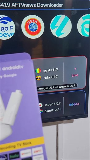 Android tv stick for U17 world cup