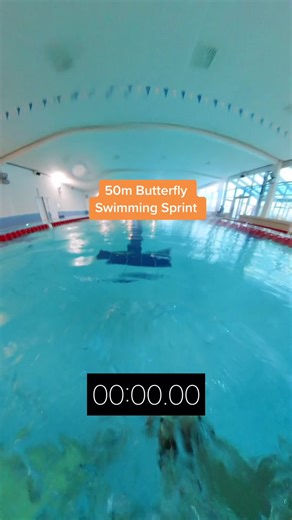 50m Butterfly Sprint Swimming Technique Analysis