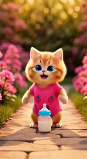 “Strawberry Kitten’s Happy Dance” 2