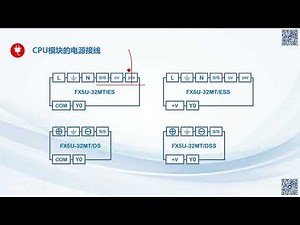 006课 三菱 FX5U PLC - FX5U 的安装与接线Ⅰ
