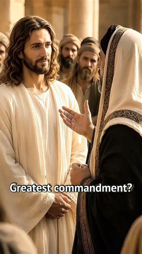The Greatest Commandment | Mark 12:28-34 #jesus #gospel #BibleShorts