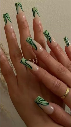 green nail ideas