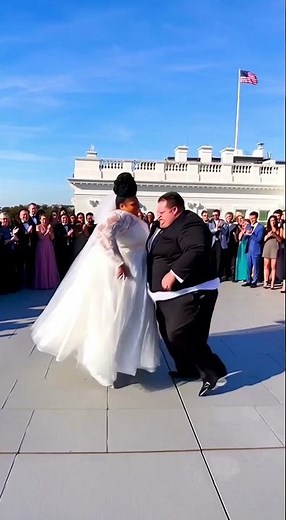 أثقل عروسين في العالم.. رقصوا بحماس فحدثت الكارثة التي هزت الأرض! 😱💥