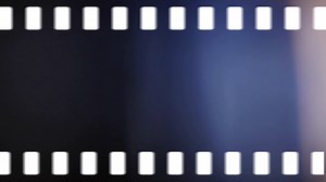 Film, Film Frame Texture, With Sprocket Hole. Free Stock Video