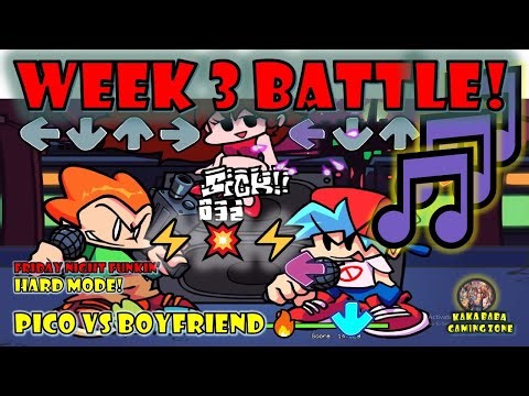 Friday Night Funkin’ Week 3 – Pico vs Boyfriend Epic Battle (Hard Mode)