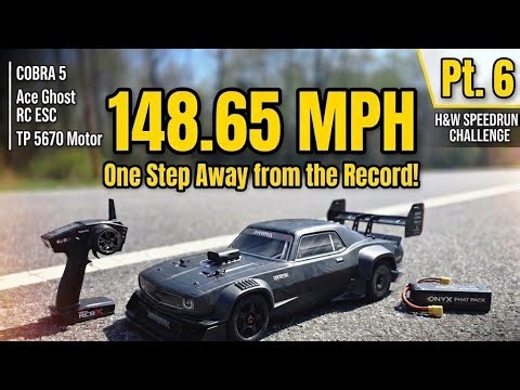 Almost there | 148.65 MPH: ARRMA FELONY | H & W Speedrun Challenge Pt. 6