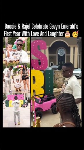 Boosie & Rajel's Daughter Sevyn Emerald Celebrates Her First Birthday.