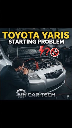 Toyota Yaris 2012 staring problem slowed #toyota #automobile #viralvideo #foryou #mechanic #ecm