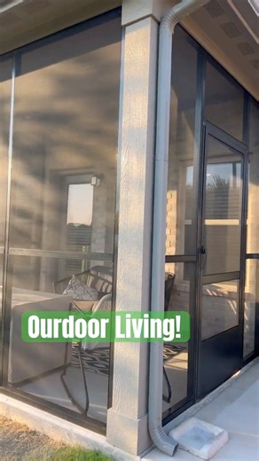 Enclosed patio #patio #enclosedpatio #construction #screenedporch #patioenclosure