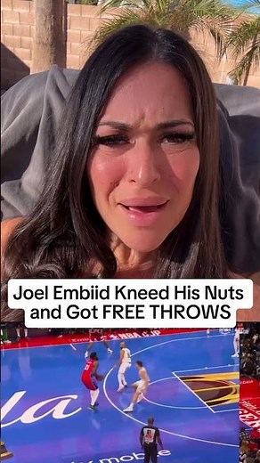 Joel Embiid Kneed Him in the Nuts… and Got FREE THROWS
