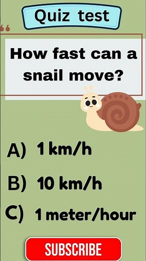 How Fast Can a Snail Move? 🐌 (You Won’t Believe It!)🤯