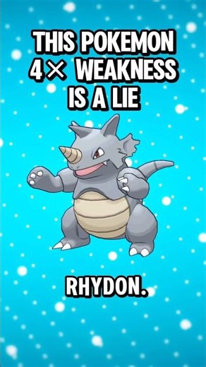 Rhydon vs Water Is Insane #pokemon #viralshorts