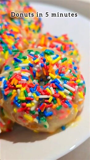 Viral Bread Donuts ✨ #shorts #viralshorts #chinjazkitchen #trendingshorts #explore #fypシ #shortsfeed