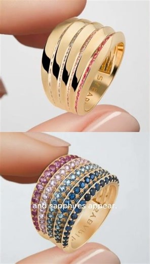 See It Shift - The Optical Illusion Ring #18kgold #art #designerjewellery