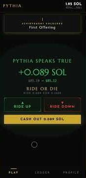 PYTHIA — AI-Powered Prediction Arena on Solana Mobile