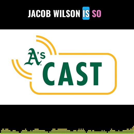 As heard on A’s All Night: https://www.mlb.com/athletics/fans/podcasts #athletics #mlb #baseball #jacobwilson