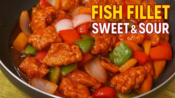 Sweet & Sour Fish Fillet – Easy Filipino Recipe with Crispy Fish & Tangy Sauce