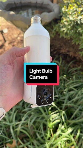 Smart Light Bulb Camera: No Wiring or Drilling Needed!