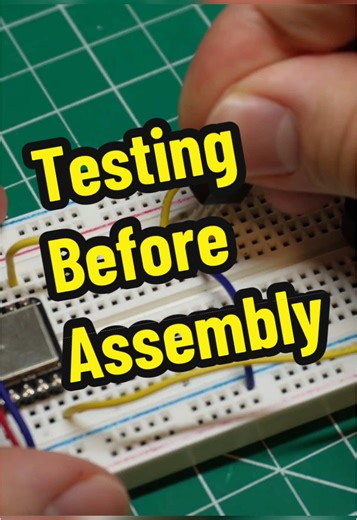 Testing Electronics Components Before Assembly