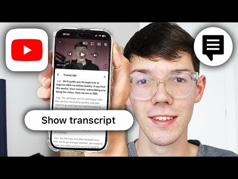 How To Get Transcript From YouTube Video - Step By Step