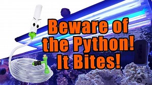 I love this piece of equipment...especially if you have a freshwater tank, I would HIGHLY recommend this one!! FYI, the more you turn on your sink, the more powerful suction you'll get. I didn't have AS strong because I didn't turn on the water at the sink fully. There are plenty of uses to have this piece of equipment in your arsenal! Python Cleaner: https://pafish.me/PYTHON https://m.youtube.com/watch?v=3WFwLO7fE0Y | Premium Aquatics