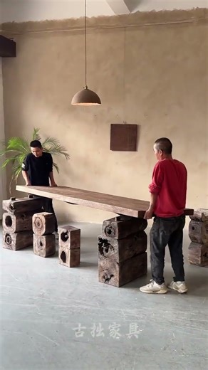 🔥 Vintage wood meets designer—its perfect match!