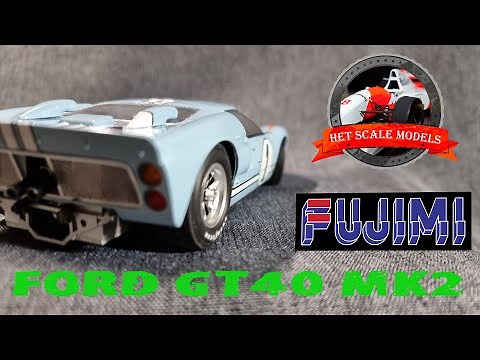 Ford GT40 Mk2 Fujimi 1/24 1966 Le Mans Ken Miles car Full Video Build