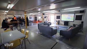 #WATCH: Christchurch man Mark von Huben has upped sticks to help rebuild State Highway 1 near earthquake-stricken Kaikoura. He's one of 280 calling the town's new accommodation village home. Read more: https://www.stuff.co.nz/national/95023680/ | The Press