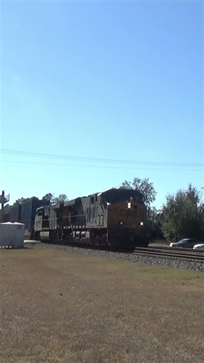 CSXT 5496 with AMAZING K5HLA on CSX I138 in Folkston, GA #train #railfan #shorts