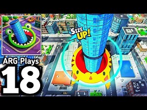 Hole.io - Gameplay Walkthrough Part 18 - Dominate The City!