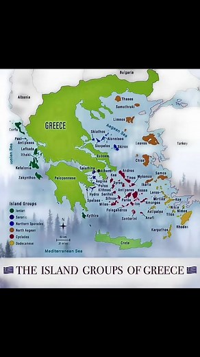 Discover the Beauty of Greek Islands Map