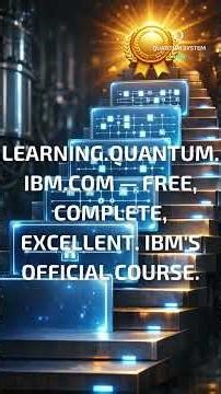 How to Start Learning Quantum Computing for Free #quantumcomputing #space #quantumshifting #universe