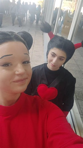 Pucca&Garu cosplay♥️ #giocomix26 #pucca #cosplay #ytshorts #fyp