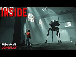 INSIDE - Full Game Longplay Walkthrough 4K | Atmosphere Horror Game