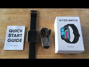 Wyze Watch 47 Health Tracking Smartwatch With Alexa Unboxing 6-11-21