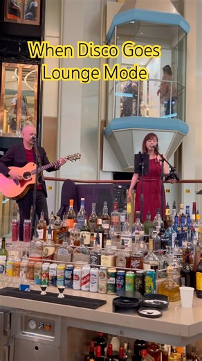 Classic Disco Goes Chill | “I Love the Nightlife” Live at the Atrium Bar #carnivalradiance #travel