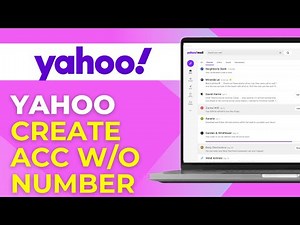 How To Create Yahoo Email Account Without Phone Number