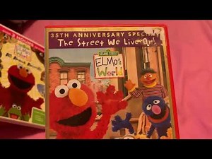 ￼My Elmo’s world DVD collection