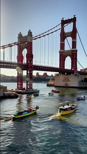 Golden Gate Bridge Like You've Never Seen: LEGO Edition!