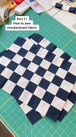 How to Sew Checkerboard Fabric: Step-by-Step Tutorial