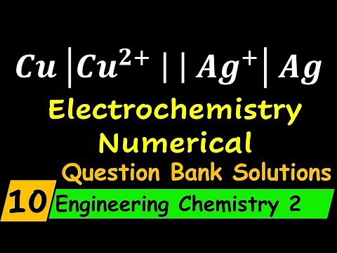 Electrochemistry Numerical Engineering Chemistry 2 Standard Electrode Potential