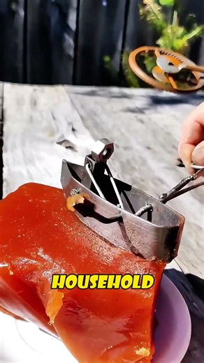 This boy made a robot out of discarded materials