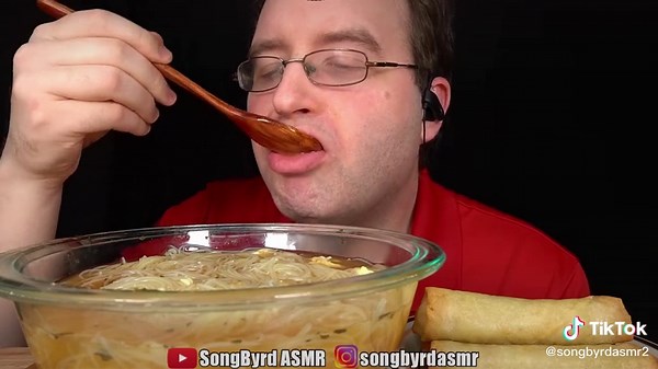 Delicious Pho Mukbang ASMR with SongByrd and her Husband