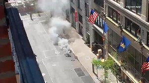 Multiple manhole fires, explosion in Midtown