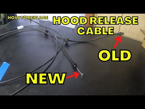 How To Replace Hood Release Cable Ford F250
