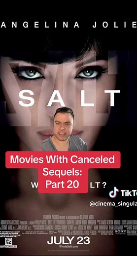 Salt 2: The Unmade Sequel of Angelina Jolie's Spy Thriller