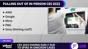 CES 2022 to end early due to spike in Omicron cases