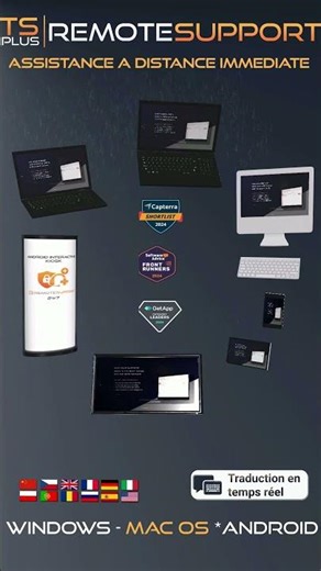 TSplus Remote Support : L'assistance à distance Multi-plateforme Simple, Sécurisé et Abordable 🌐